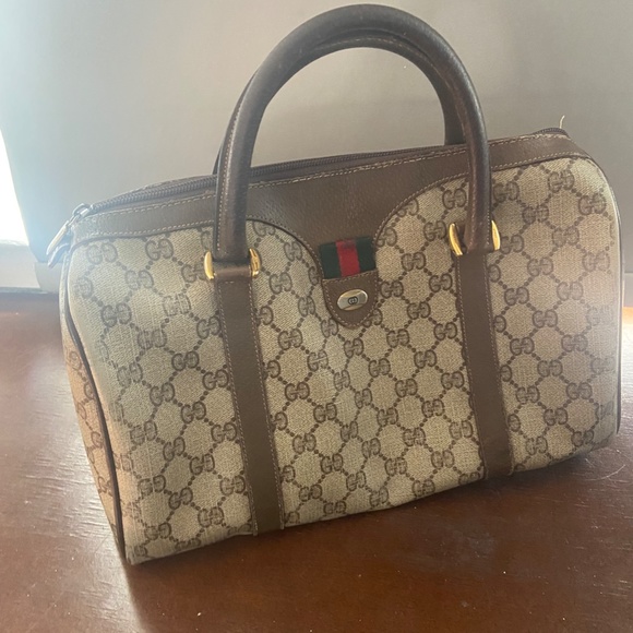 Vintage Authentic classic Gucci bowler handbag from the early  90s - Picture 14 of 15